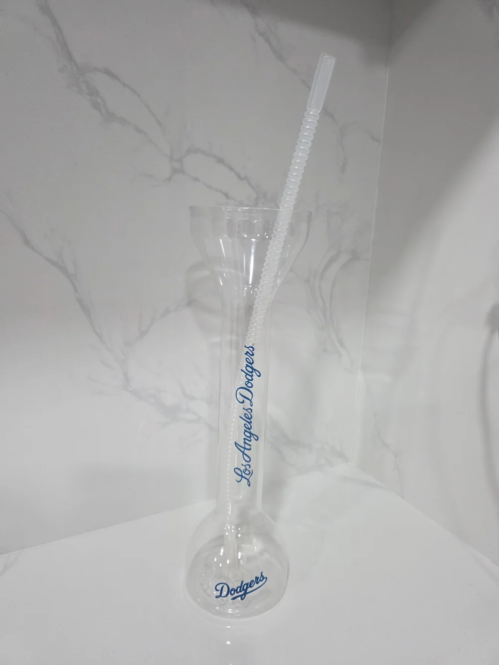 Los Angeles Dodgers Souvenir Plastic Yard Glass